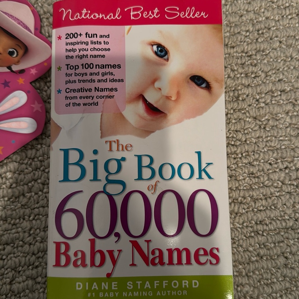 The big book of 60000 baby names